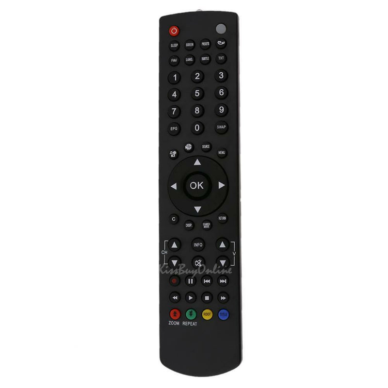 Black Universal TV Remote Control Controller Replacement for Toshiba RC1910