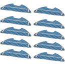 Sweeping Robot Vacuum Cleaner, 10 Pieces For Conga'S Mop Cloth Side Brush 1