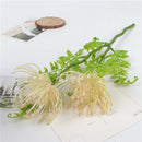 Wedding Holidays Bouquet Chrysanthemum Flowers Festive Bonsai Decor Yellow