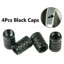 4pcs Aluminium Car Wheel Valve Tyre Stems Air Cover Accessories Screw Cap P9T9