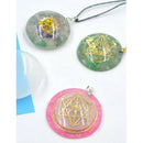 3 Pieces Silicone Oval Shape Dome Cabochon Molds Jewelry Making DIY Pendants