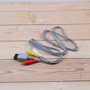 1.8M 3 rows audio video AV composite RCA cable cord for wii  Z