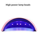 36W Phototherapy Machine Nail Polish Dryer Fast Dry Three-speed Timing Nail OZ