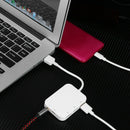 Portable 5Gbps USB 3.0 HUB Splitter 3 USB3.0 Audio Type C Female Adapter A