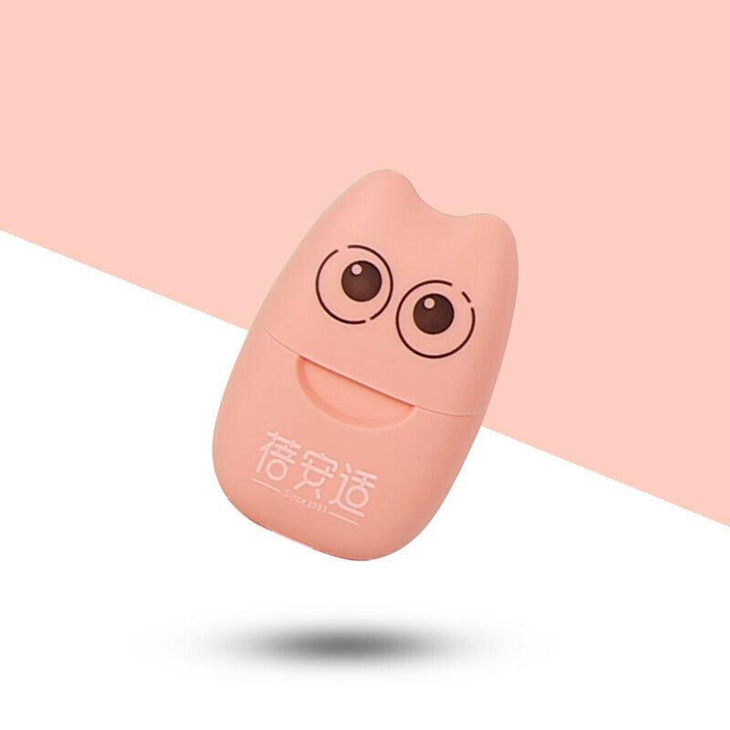 20pcs/set Disposable Paper Soap Travel Portable Hand Washing Box SY Ew