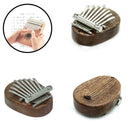 8 Keys Mini Kalimba Sansula Thumb Piano Mbira Solid Toys Wood Gift Christma A6S2