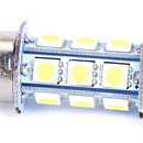 Car Auto S25 1156 BA15S P21W 18-LED SMD 5050 White Turn Signal Light Bulb LampM&