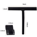 Silicone Shower Squeegee with Hook Non Slip Grip Household Squeegee Window  Y7L8