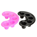 2x Manicure Bowl Soak Finger Acrylic Tip Nail Soaker Treatment Remover Tool