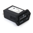 SYS-1 DC10V-80V 6-Digit Hour Meter Sealed Counter Gauge