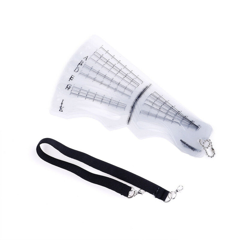 Eyebrow ruler stickers stencil shaper microblading permanent makeup supplieSEAU