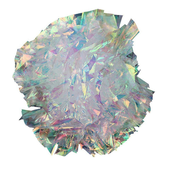 17cm Big White Flower Ball Sound Tin Paper Ball Teasing Kitten Pet Cat Toys #gib