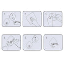 Adhesive Wall Mounted Mop Holder Broom Hanger Clip Hook Bathroom Organizer OZ