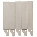 5pcs Car Key Blade Uncut Replacement Car Key Blade Blank Without Chip for  BX