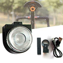 100 Waterproof Bicycle Smart Brake Light LED USB Bike Rear Tail Light Z1B6