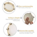 8-Inch Blow Tambourine Musical Instrument Children Percussion Instrument Qu V8Z9