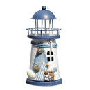 Mediterranean LightHouse Candlestick Candle Holder Seabird Decor Handicrafts