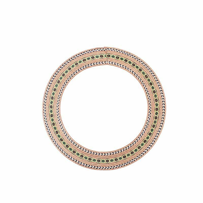 Acoustic Guitar Wood Inlaid Soundhole Rosette Inner Dia 92.5Mm