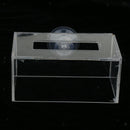 Aquarium Fish Tank Transparent Circle Ring Fish Feeding Floating Food Tray,