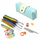 41 Pack Crochet Hooks Set,Knitting Accessories Tools with Case,Plastic + al