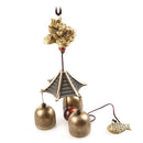 3PCS Chinese Bell Lucky Feng Shui  Charm Wind Chime Bell Garden