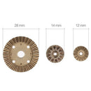 12T 24T 30T Motor Driving Gear Metal Front Rear Differential Gear Upgrade R