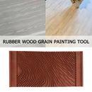 Rubber wood grain painting tool imitation wood graining wall texture art brushME