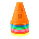 12x Skate Skateboard Cones Pile Cup Safety Protective Roller Inline Skating