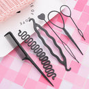 6Pcs/Set Children Curler Hair Braid Maintenance Spiral Twist Hair Styling Tools