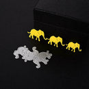 Elephant Cutting Die Stencil Paper Craft Card Making Decor Album Scrapbooki Q8R7
