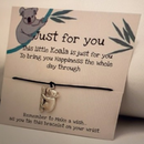 Simple koala Bracelet With Hand Charm Gifts Jewelry Gift