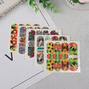 5pcs Mixed Stickers For Nails Abstract Manicure Nail Art Decoration Stic Ew