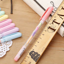 2x Cute Highlighter Pen Marker Stationary Point Pen Ballpen 6 Colors FT  LJ