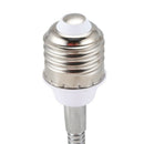 Light Lamp Bulb Flexible Extension Converter E26 Socket 18cm Long R7I3