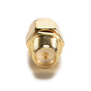 1pc both male center Straight RF Adapter SMA male plug To RP-SMA female ME