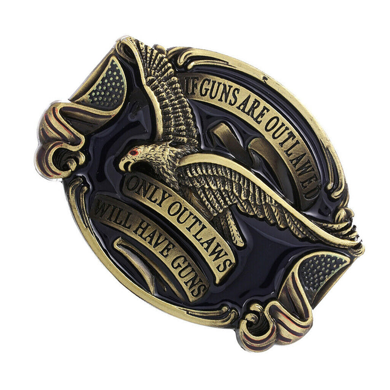 Soaring Eagle Belt Buckle - Western American Rodeo Belt Buckle Jeans Belts