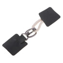 1 Pair Leather Snap Toggle Closure Toggle Buttons with Metal Buckle Clip
