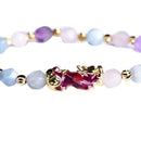 2 x Feng Shui Pixiu Bracelet Jewelry Attract Wealth  Luck Charm Bead Bracelet