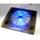 USB Laptop Cooling Pad Cooler Fan Mat Notebook Cooling Stand LED Light