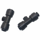 50 Water Pipes Connected 1/4 inch Tube Outer Diameter Plastic Non-Slip Atom