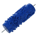 15cm blue liquid knurled roller E2Y5