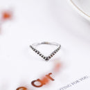 BÃ¶hmische 15 teile / paket Antike Fingerring Set Schwarz schmuck stein Vint
