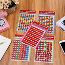 3Pcs/Pack Children Faces Reward Stickers School Teacher Merit Praise S3cU
