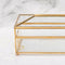 Tissue Box Geometric Transparent Home Desk Coffee