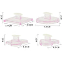 Nail Art Training Frames Display Stand Practice Nail Tools 4 Shape Kits