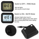 Kitchen Timer Digital Alarm Clock Lcd Touchscreen Magnetic Backing Come Wit H1O6