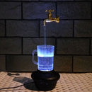 Home Decor LED Magic Faucet Mug Colorful Light Water Floating Fountain Faucet Ew