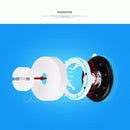 White Powerful Non-Perforation Suction-Free Suction Cup Storage Basket BathrH5R1