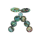 Pack of 9 Shell Saxophone Key Button Inlays for Alto/Soprano/Tenor Saxophone