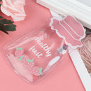 Cartoon Hand Warm Water Bottle Transparent Hot Water Bottles Storage Bag 3C